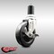 Service Caster 5 Inch 316SS Soft Rubber Wheel Swivel 1-5/8 Inch Expanding Stem Caster Brake SCC SCC-SS316EX20S514-SRS-TLB-158 - alternate 2